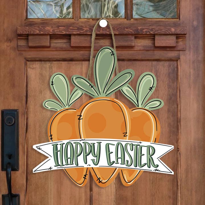 Door Hanger- Happy Easter 24" for wholesale by Studio 29 Eleven