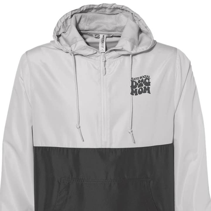 Anti Social Dog Mom - Wind Jacket for wholesale by Timber & Co