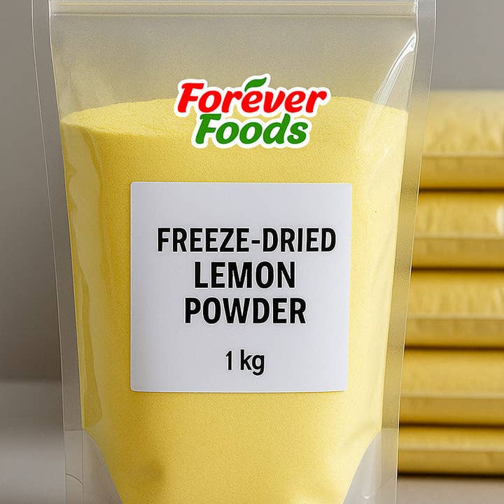 Forever Foods - Wholesale Dried spice - Lemon Powder - Freeze Dried0