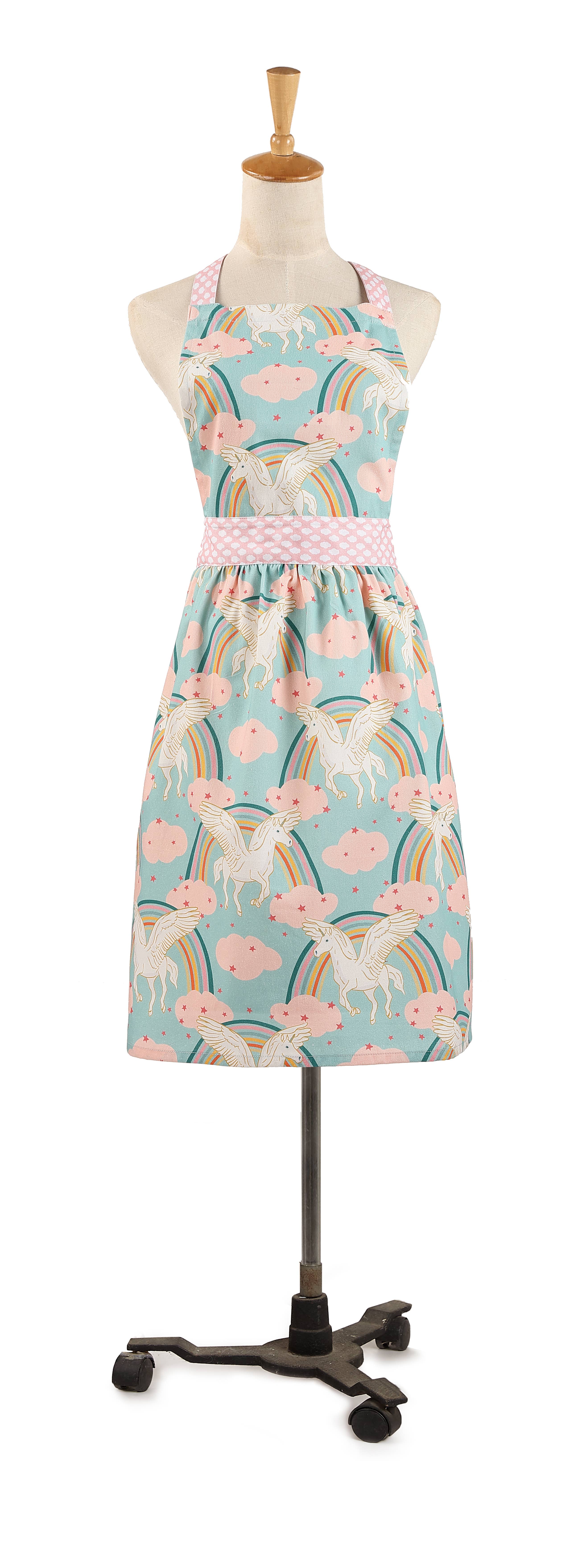 Peking Handicraft - Vendita all'ingrosso Grembiuli - Grembiule con stampa digitale "Sogni di Unicorno" - Teresa Chan1