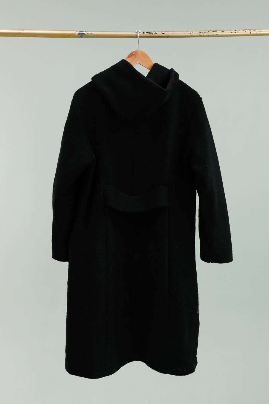 la maison des fibres naturelles - Wholesale Coat - Women's - Long plain wool coat 99320 20% Polyester - 80% Wool12