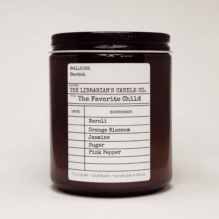 The Favorite Child for wholesale by The Librarian’s Candle Co
