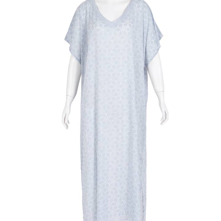 Bintang Baru caftan grey, long for wholesale by LINDA HERING