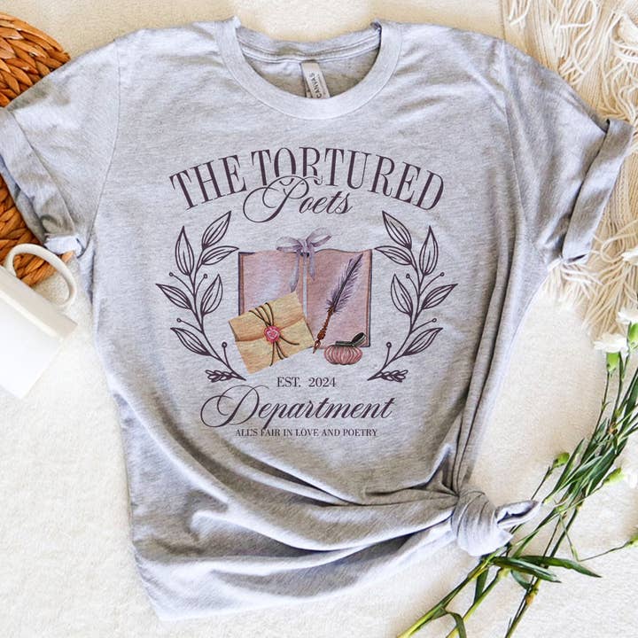 House Of Rodan - Wholesale T-Shirt (Graphic) - Women's - The Tortured Poets Department - Taylor Inspired T-Shirt