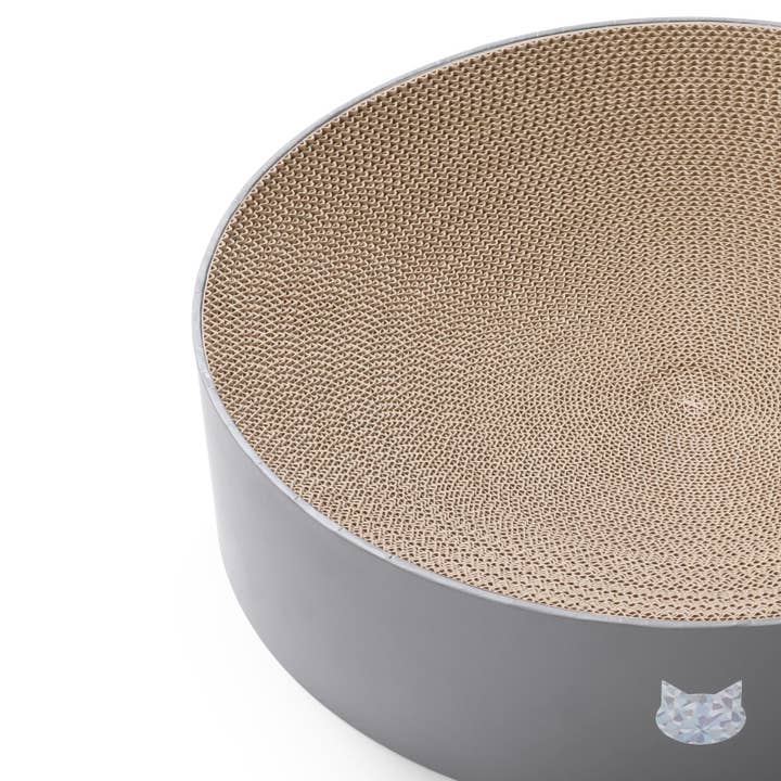 MOON-X USA, INC. - Wholesale Pet Scratcher - Cat - Cozy Cat Scratcher Bowl XL (Hologram Gray)