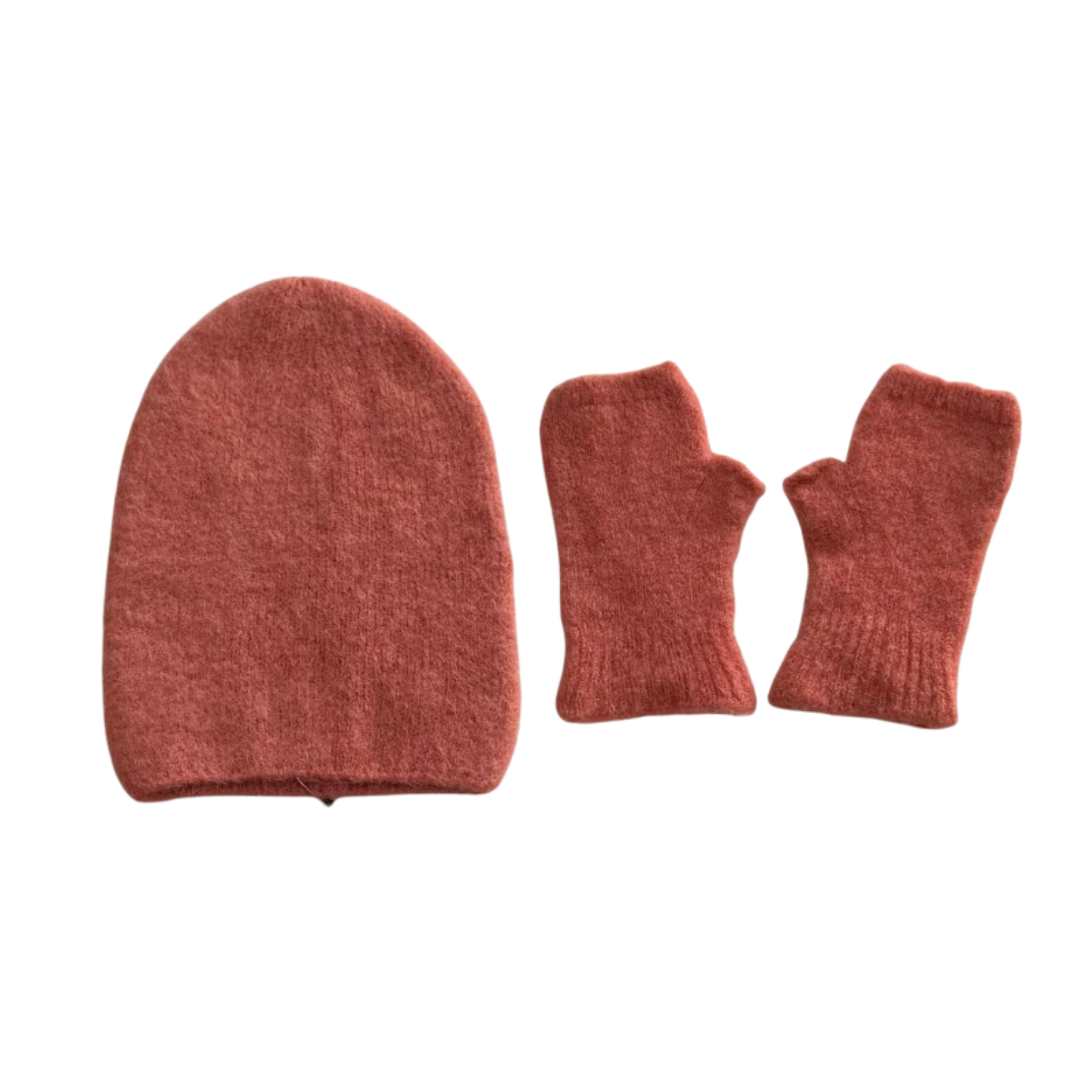 NOELINE – Conjunto de acessórios de inverno – Mulher por atacado – Chapéu alfa bebé & mitenes 7408/740216