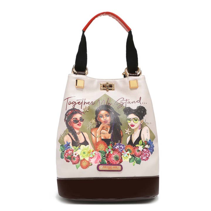 Nicole Lee USA – wholesale Axelremsväska – Dam – MULTIFUNKTIONELL SKOPVÄSKA1