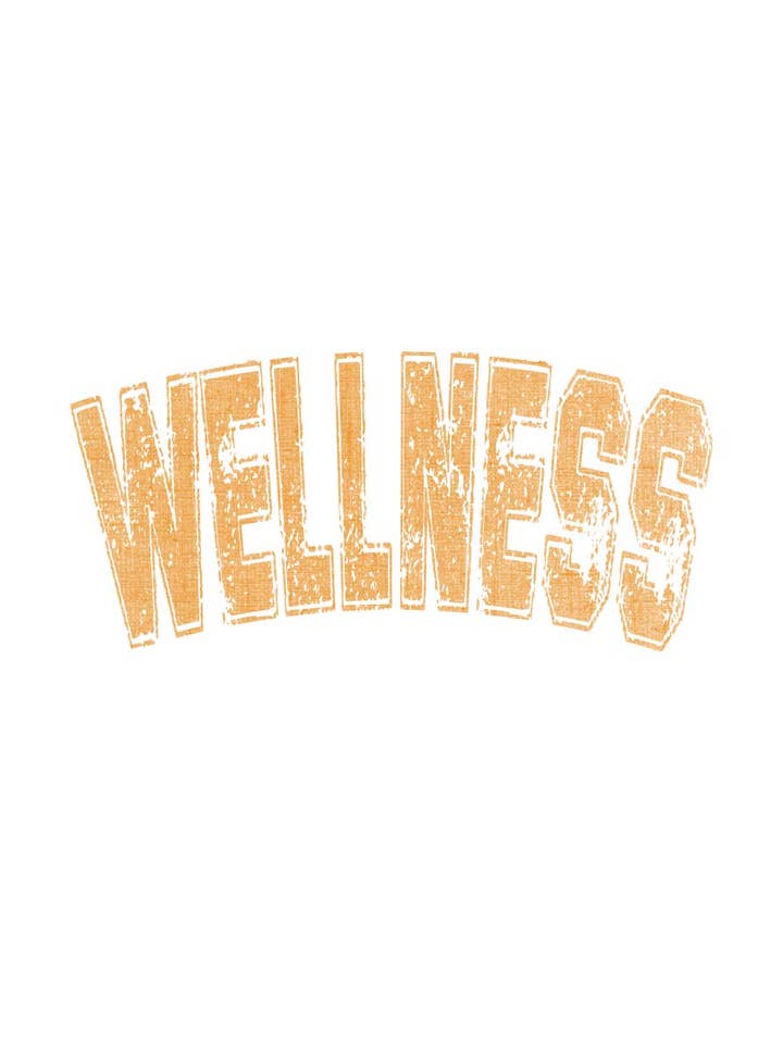 HARANG - Wholesale Screen Printed T-Shirt - Women's - M7775 WELLNESS graphic tee