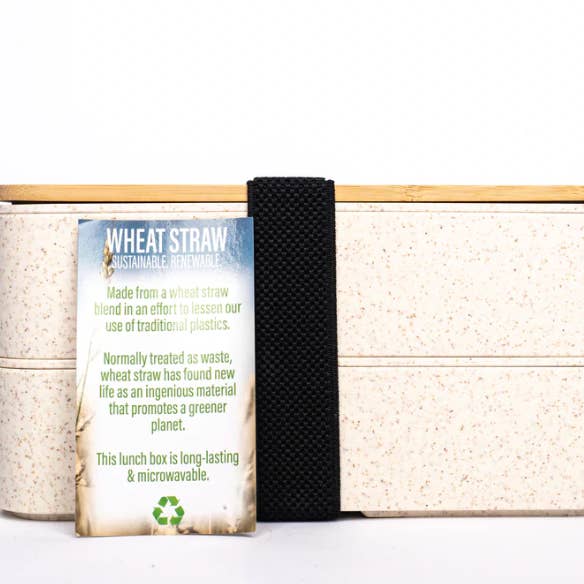 Bold Box - Wholesale Lunch Bag/Box - Bento Box - 3 Tiered Sustainable Wheat Straw Bento Box2