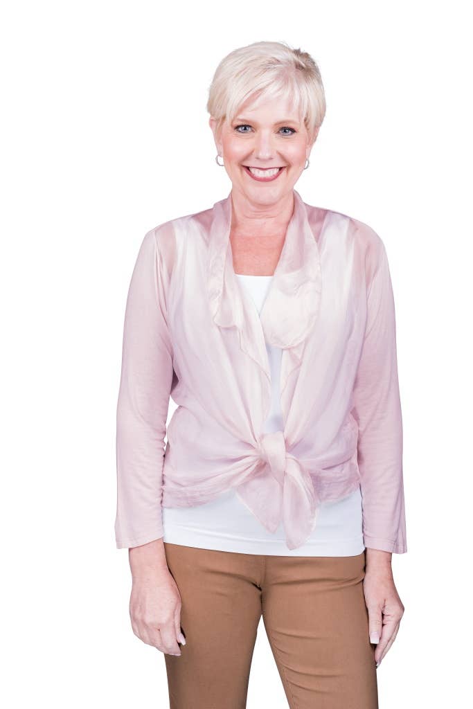 TINA Stephens Italy/Tees By Tina – wholesale Wrap – Women's – Ansley Silk Front Tie Wrap (BQ233)7