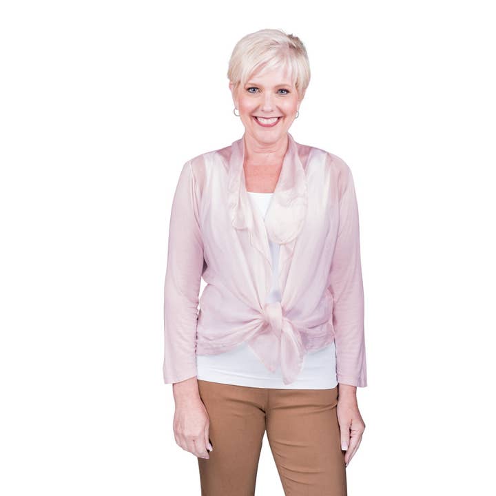 TINA Stephens Italy/Tees By Tina – wholesale Wrap – Women's – Ansley Silk Front Tie Wrap (BQ233)7