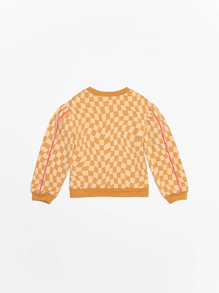 Caramel Swirl Sweatshirt for wholesale on Faire