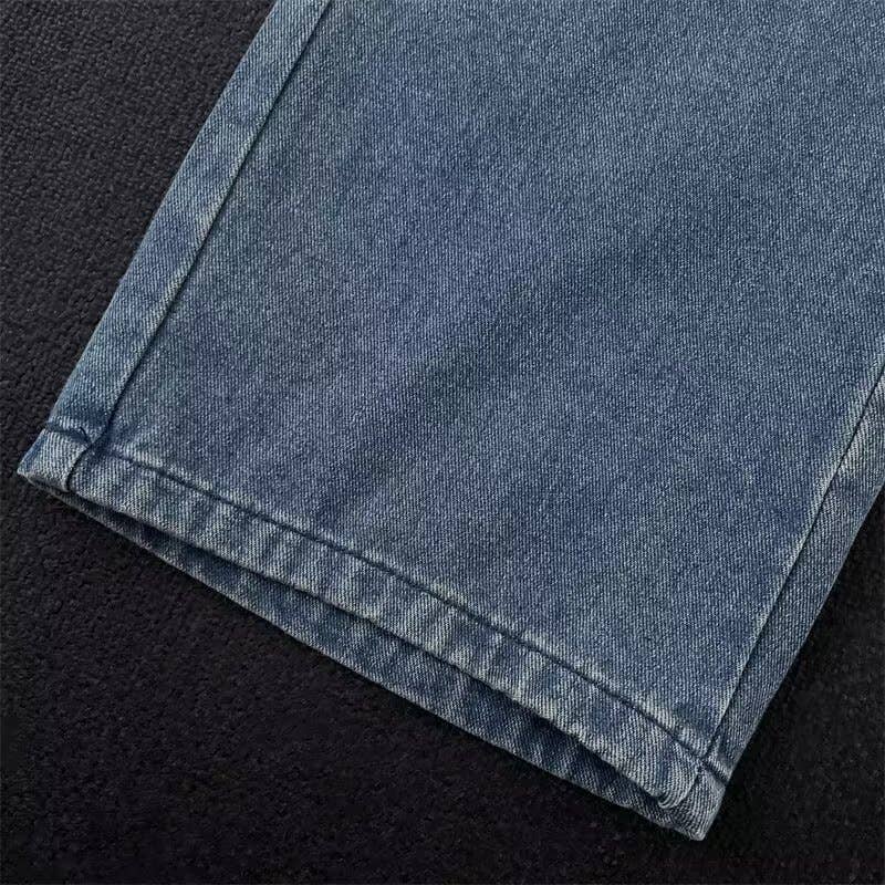 Tourtiwi - Wholesale Jeans - Men's - men's loose large size wide leg jeans10