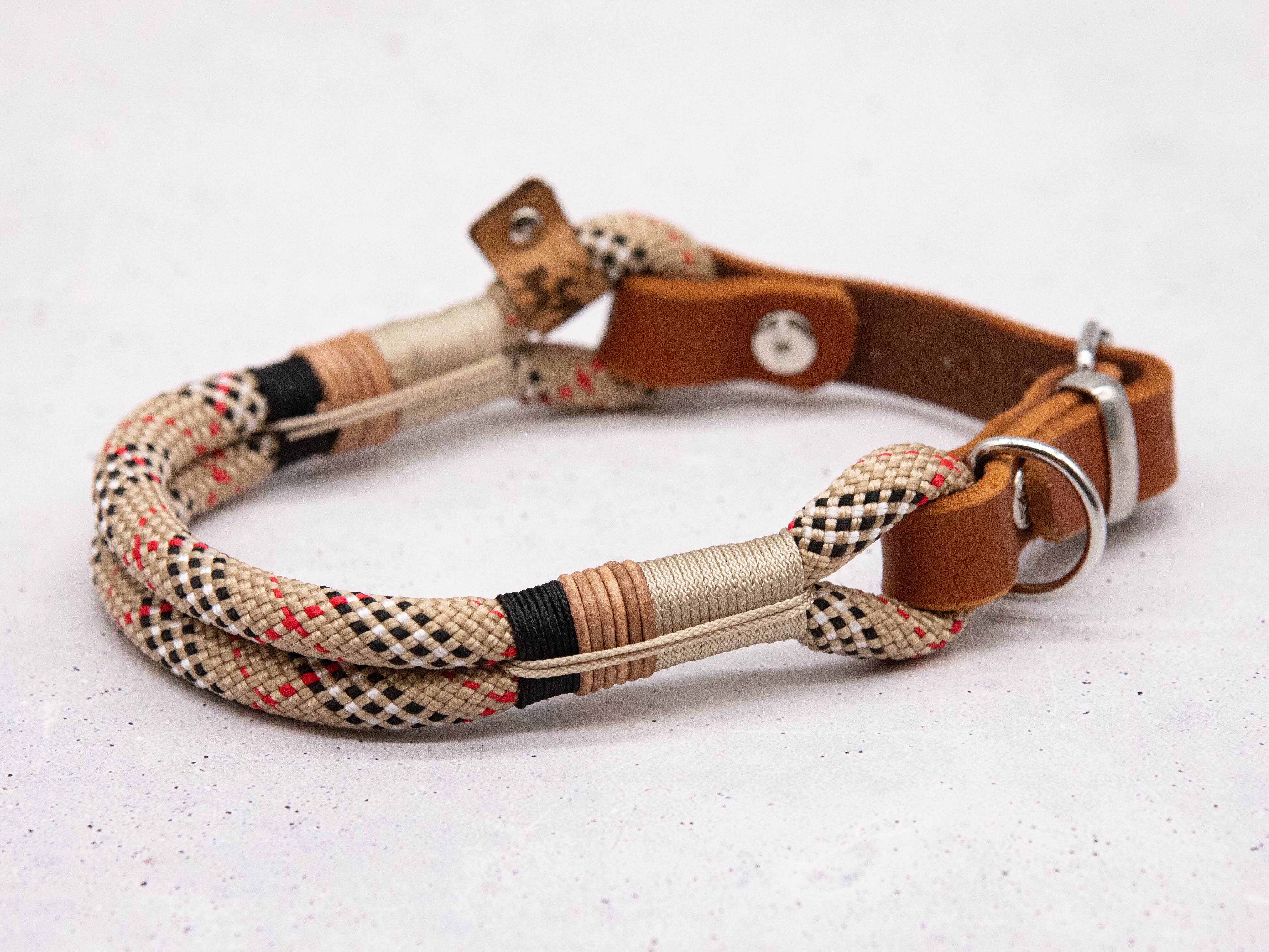FOR LOVELY DOGS / Linda Jansen – Großhandel Haustierhalsband – Hund – Tau-Halsband Fawn Berry Multi Twist5