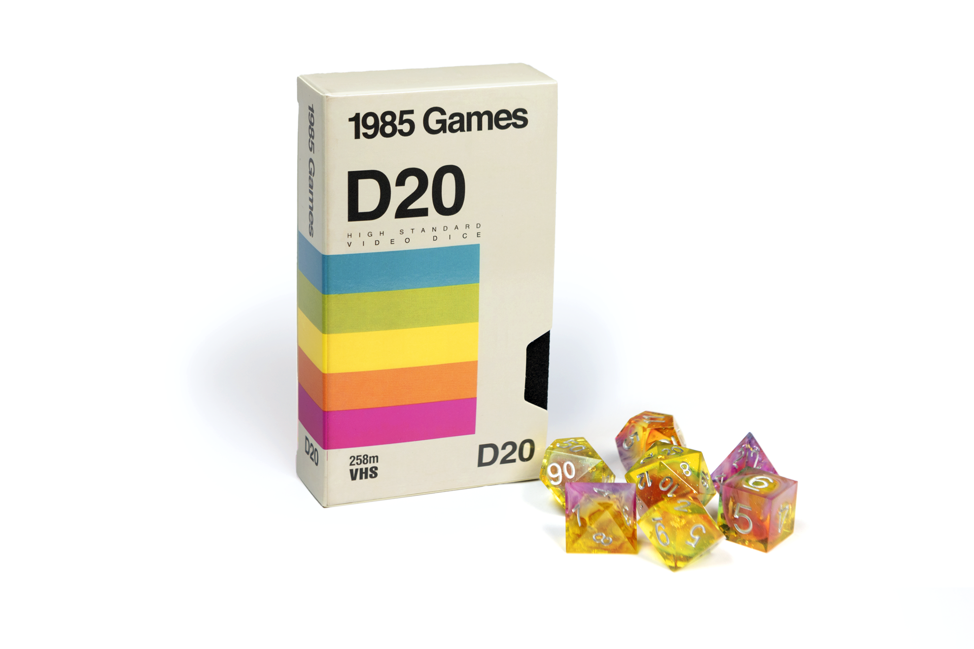 1985 Games - Wholesale Dice - VHS Dice - Rainbow Bright1