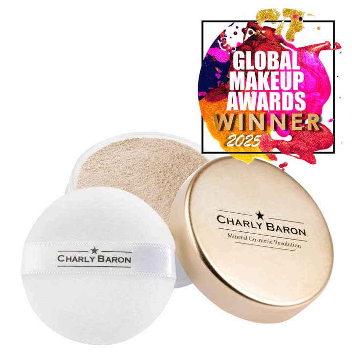 Naturløs Mineralpudder Foundation til Følsom Hud for engroshandel hos Charly Baron Cosmetics