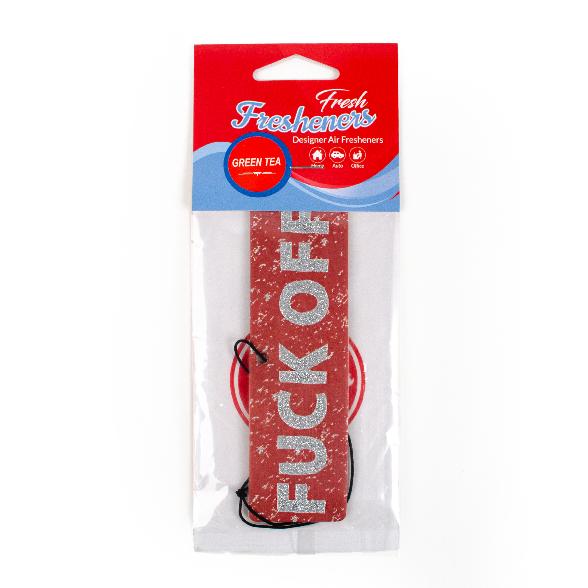 Fresh Fresheners - Vendita all'ingrosso Deodorante per auto - Unisex - Deodorante per ambienti F**K OFF, confezione da 121