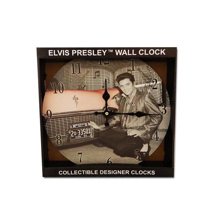 MID-SOUTH PRODUCTS - Wholesale Wall Clock - Elvis Wall Clock - Car Design1