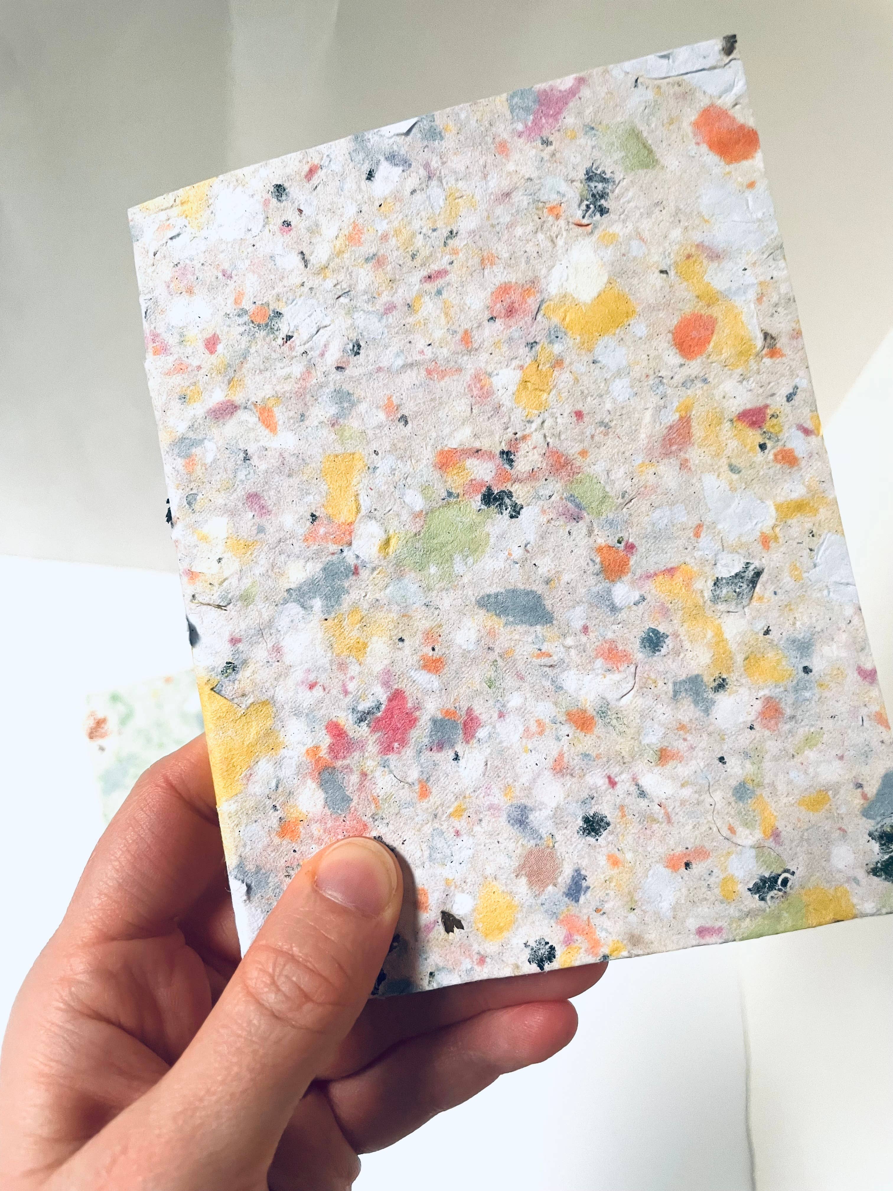 Atelier By Cat - Wholesale Notitieboekje - Mini Confetti Bits Handgemaakt Notitieboek, Milieuvriendelijk Papier Goed11