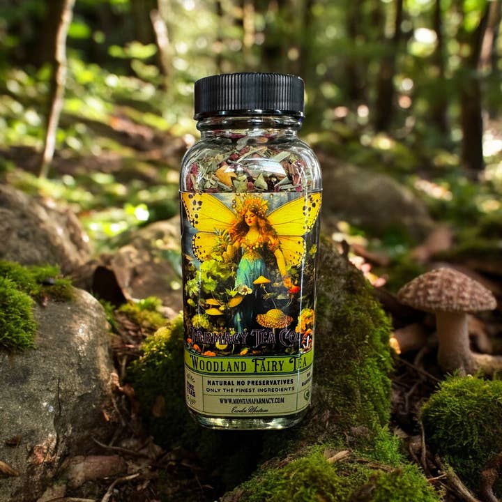 Montana Farmacy - Wholesale Loose Tea - Woodland Fairy Fairey Herbal Relaxation Tea Vintage sprite