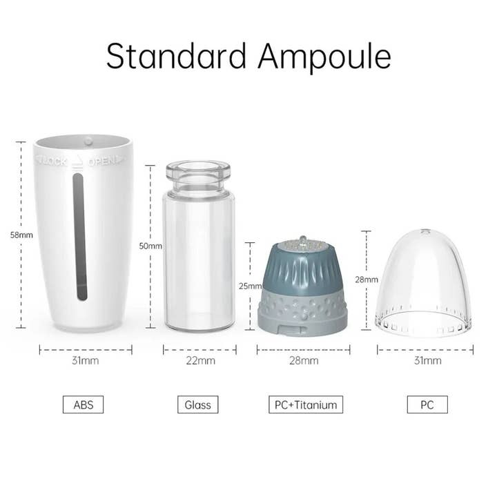 AMMURI - Wholesale Electronic Skincare Device - Professional Microneedling at Home: 0-1.5mm Adjustable Derma Stamp for Skin Rejuvenation10