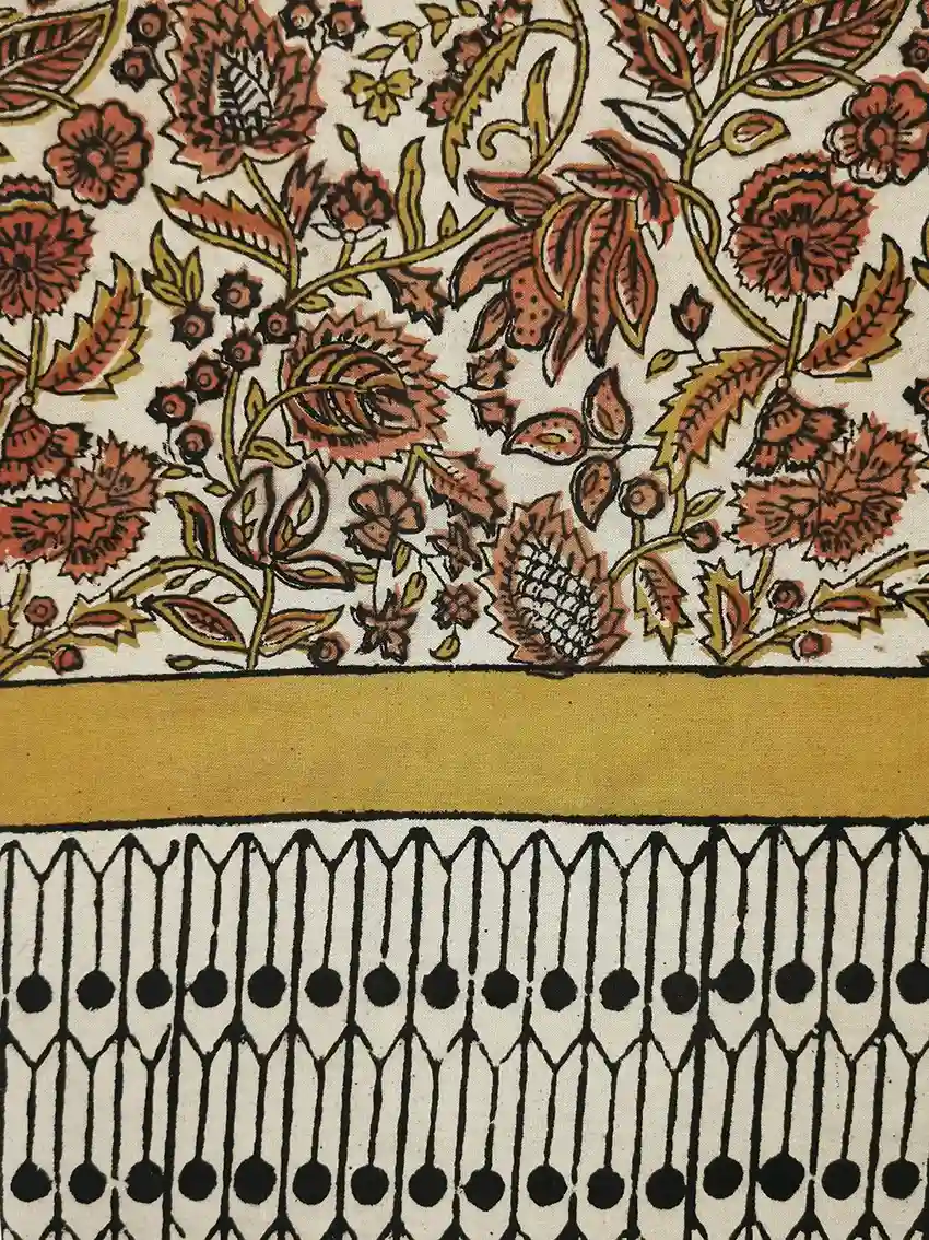 Nayda Diaries - Wholesale Tablecloth - Indian plaid Agra printed block print flower table tablecloth14