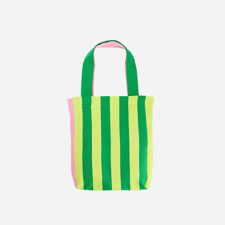 VERLOOP | knits - Wholesale Tote Bag - Women's - Super Stripe Knit Tote8