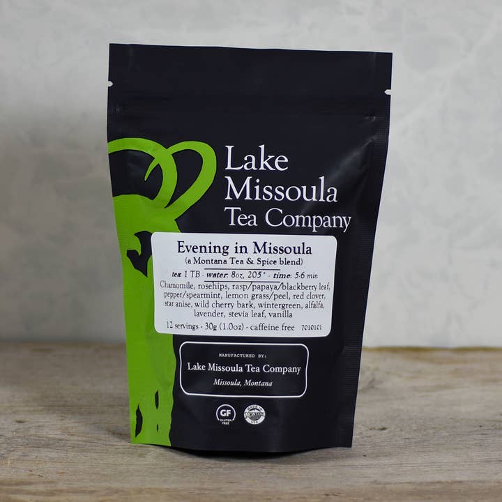 Evening in Missoula for wholesale by Lake Missoula Tea Company