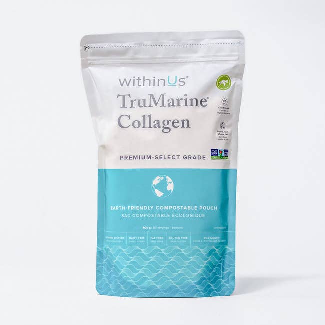 TruMarine® Collagen Compostable Pouch - 80 Servings for wholesale by withinUs Natural Health