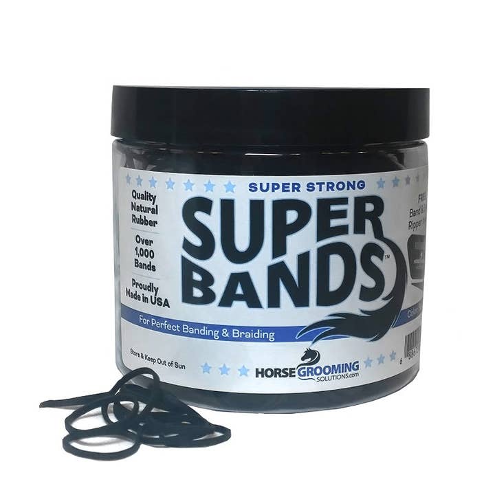 Smart Horse Gear - Wholesale Horseback riding gear - Super Bands Jar-Brown/Chestnut4