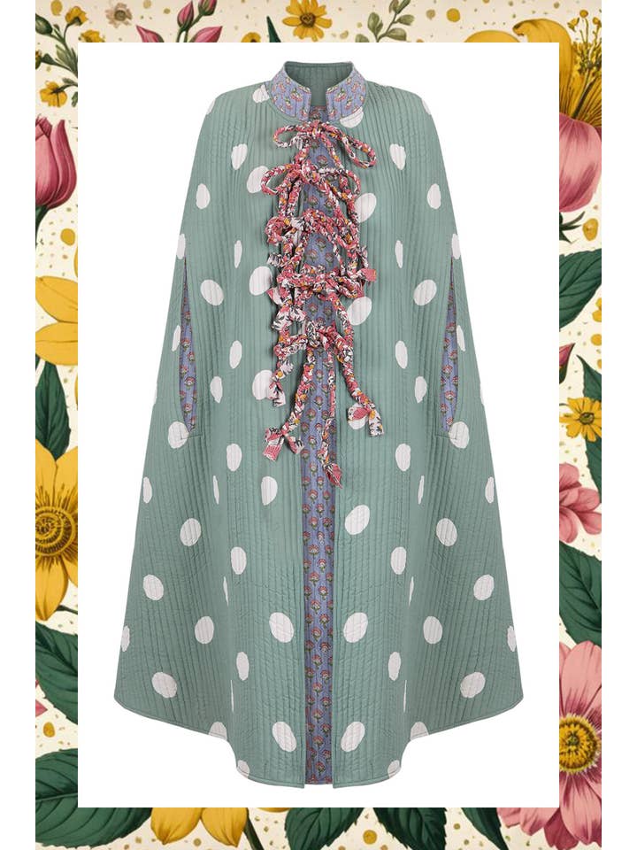 Iturrienea - Wholesale Robe - Women's - REVERSIBLE COTTON CAPE