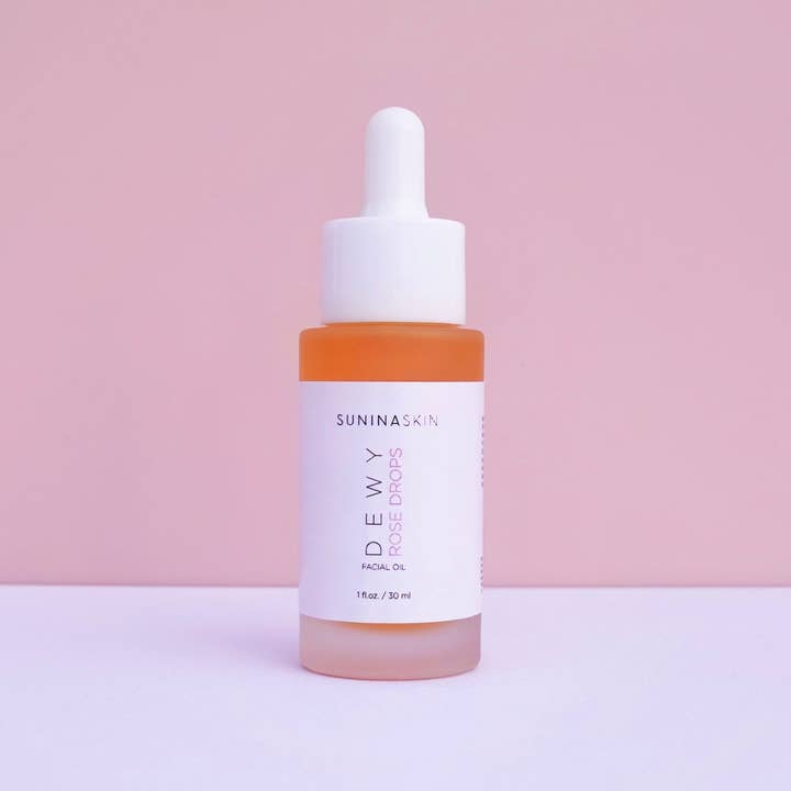 Dewy Rose Drops Facial Oil for wholesale by suninaskin