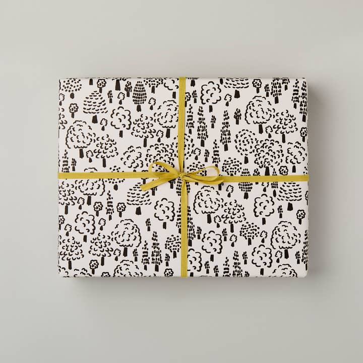 Lucy says I do - Wholesale Flat Wrap - Forest Wrapping Paper2