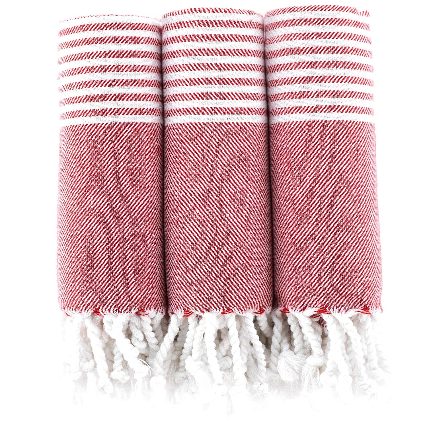 Barooga - Wholesale Hand Towel - Striped Turkish Hand Towels (Set of 3) 18 x 38 Inches15