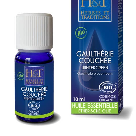 Ecohesens - Wholesale Essential Oil - Organic Gaultheria recumbens (Gaultheria procumbens) Essential Oil - 10 ml - Herbs & traditions0