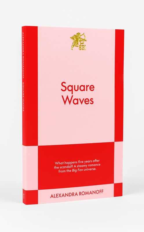 Simon & Schuster - Wholesale Romance Novel - Square Waves by Alexandra Romanoff2