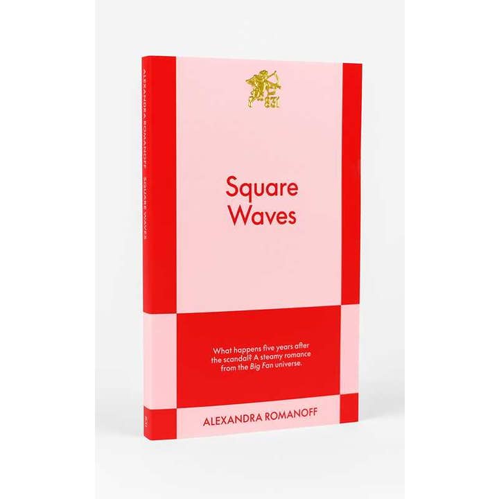 Simon & Schuster - Wholesale Romance Novel - Square Waves by Alexandra Romanoff2