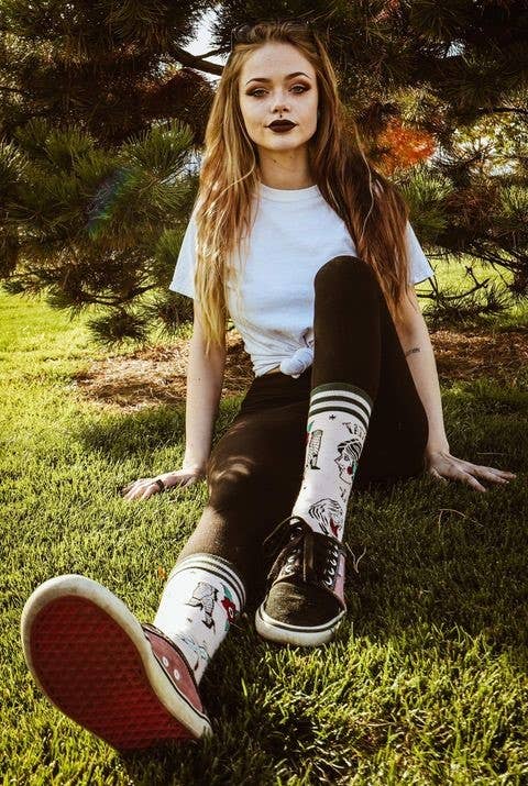 FootClothes LLC - Wholesale Socks - Unisex - Tattooed Lady Socks10