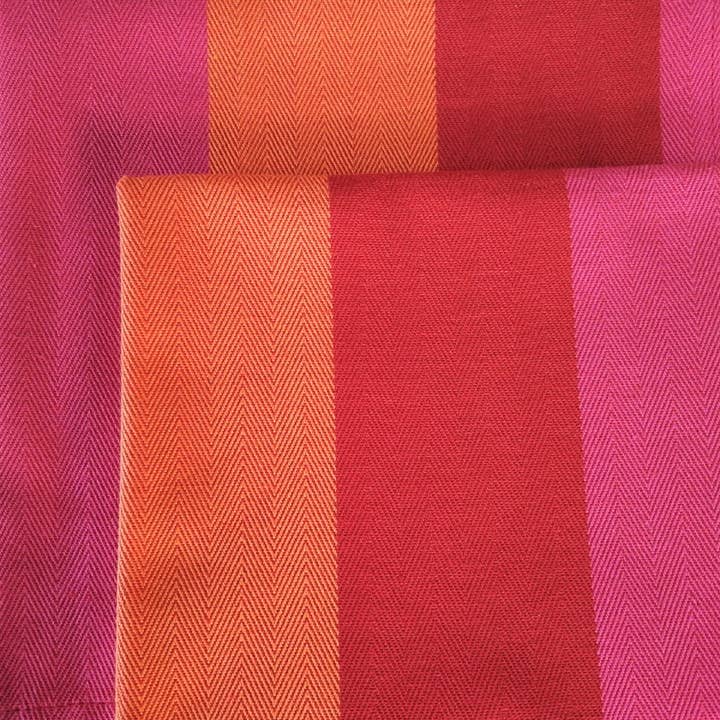UK Woven Red Orange Pink Napkins Pair | Warm Table Elegance for wholesale by Maison Elhoria