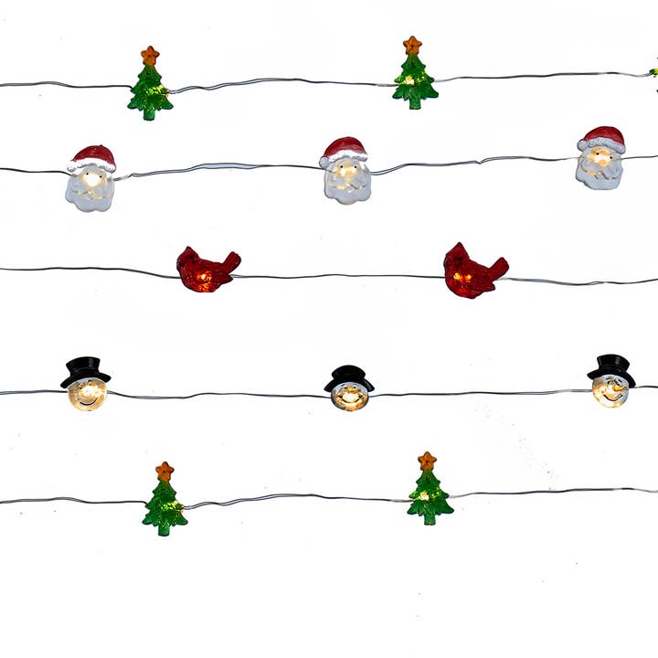 Kurt S. Adler, Inc. - Wholesale String Lights - B/O 20/L CHRISTMAS FAIRIE LIGHT 4/A1