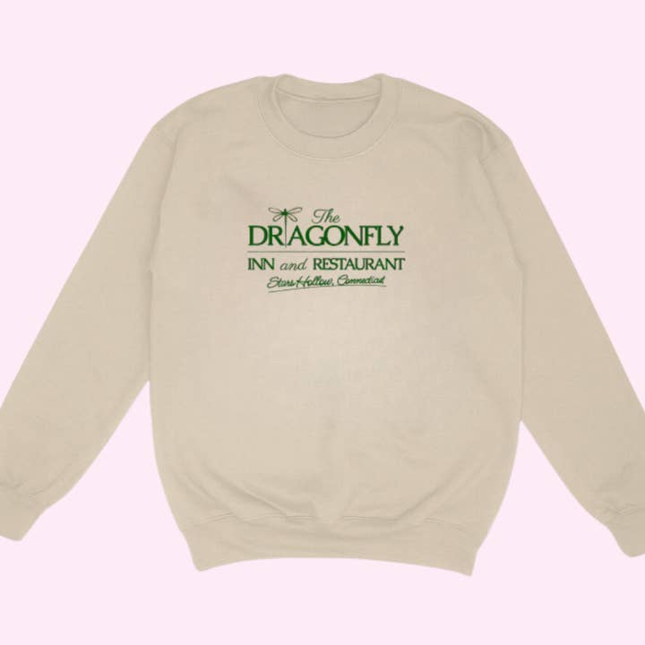 Letters and Lucy - Wholesale Graphic Sweatshirt - Women's - Dragonfly Inn *Gilmore Girls* Sweatshirt0