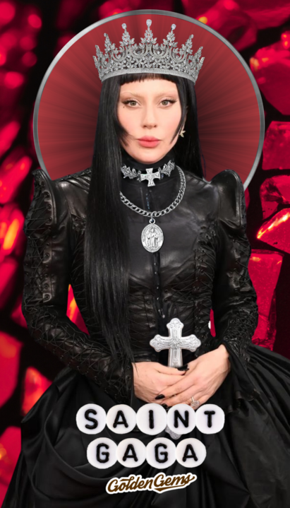 Golden Gems - Wholesale Votive candle - Saint Gaga Prayer Candle1