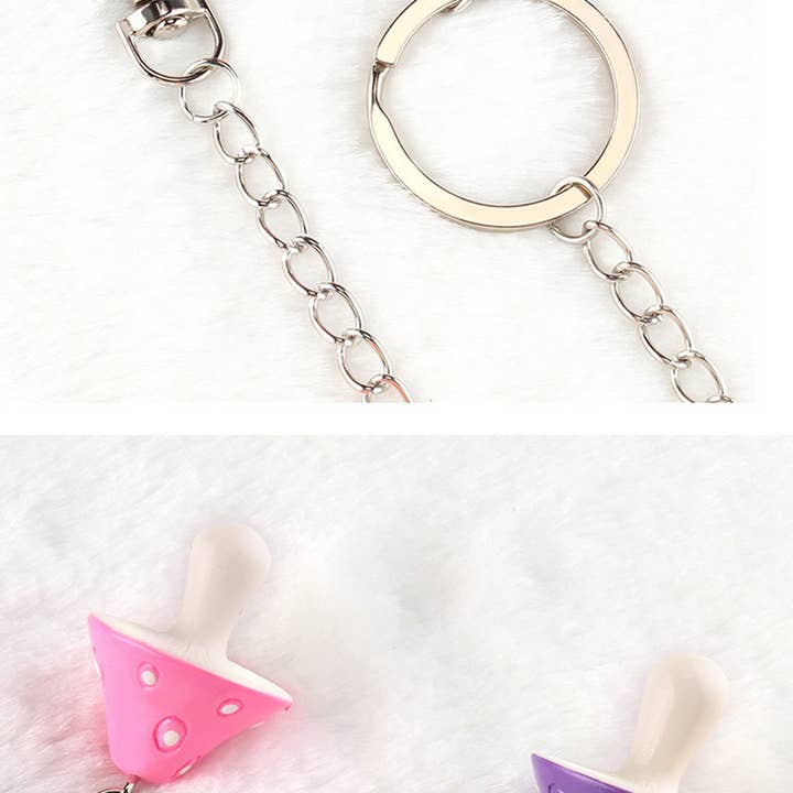 TYPE COLORED MUSHROOM HEAD PENDANT PANTS CHAIN_CWMM0675 for wholesale on Faire6