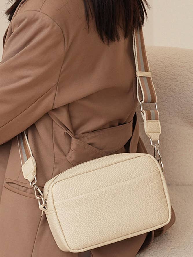 Plain PU läder dragkedja Crossbody väska ZZKF087 för wholesale av UNISHE