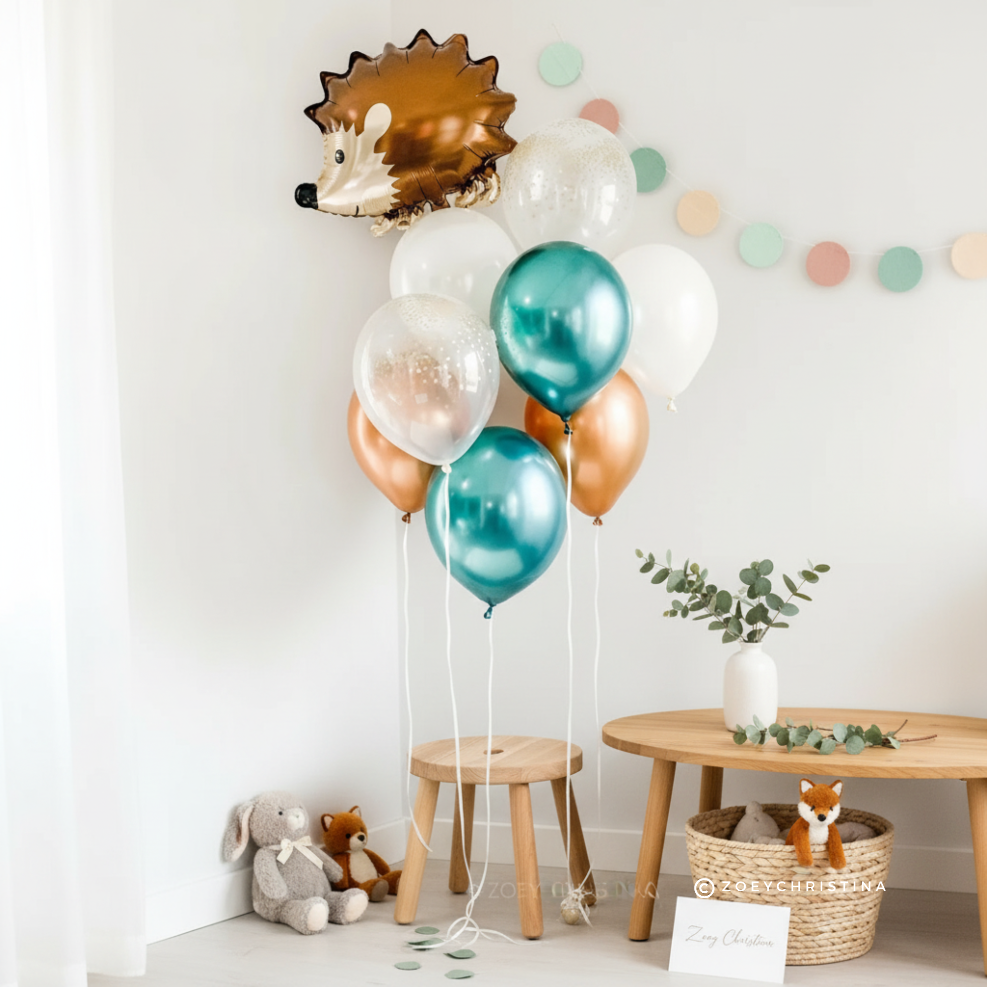 Zoey Christina – wholesale Ballong – 22-tums igelkottsfolieballong2