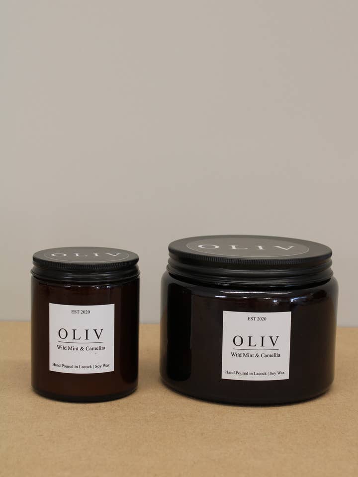 Wilde Minze & Kamelienkerze für den Großhandel von OLIV Homeware