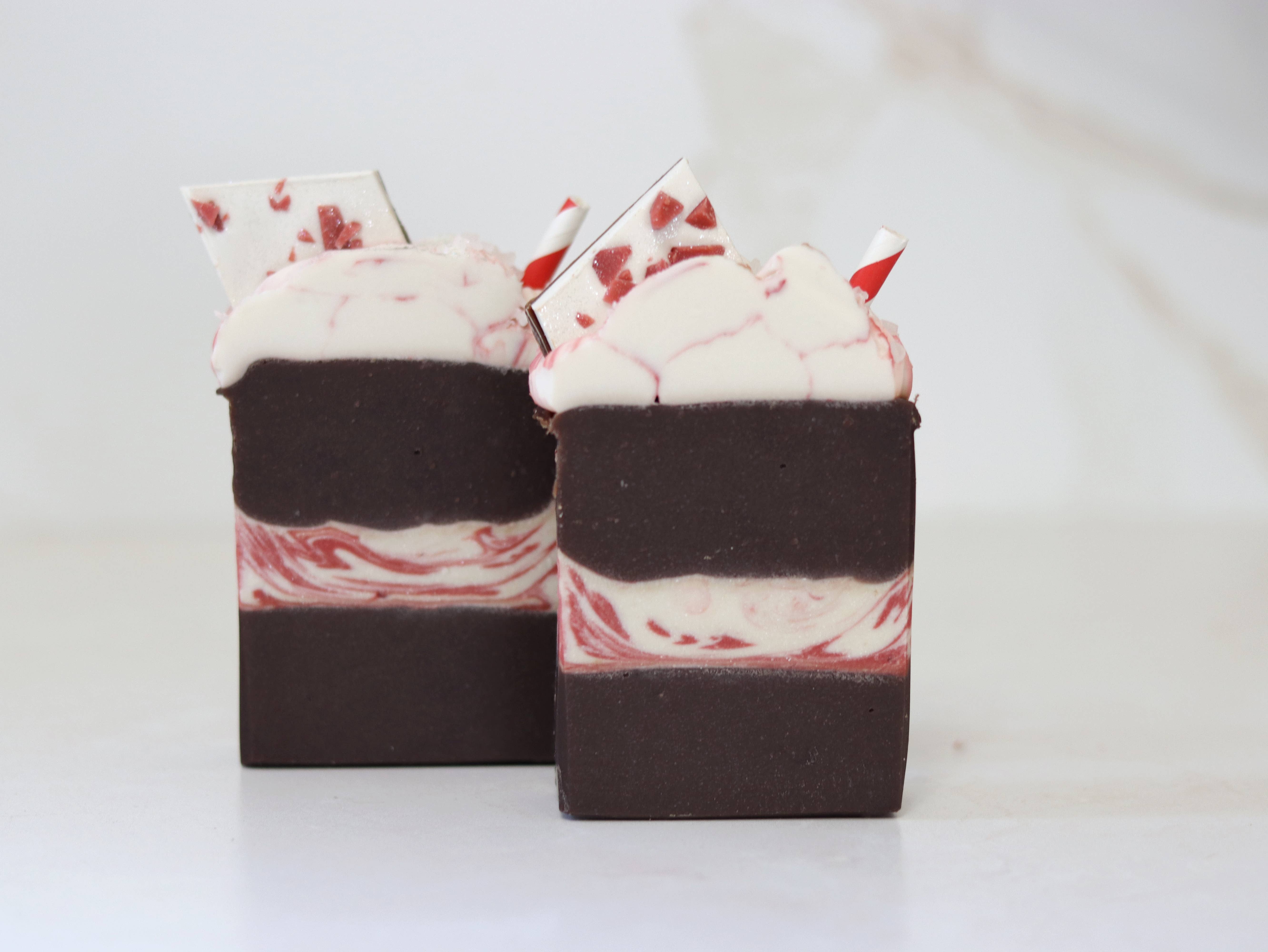 Sudsy Soap Works LLC - Wholesale Bar Soap - Peppermint Bark Soap