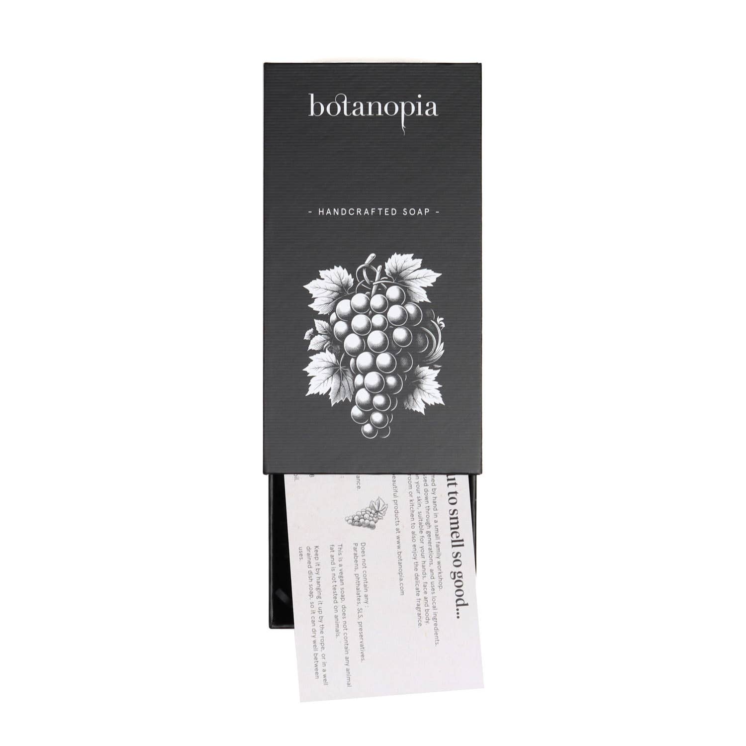 Botanopia - gifts , decor and cards for plant lovers – wholesale Hand soap/wash – Handcrafted Grapes Soap - 100% Olive Oil13