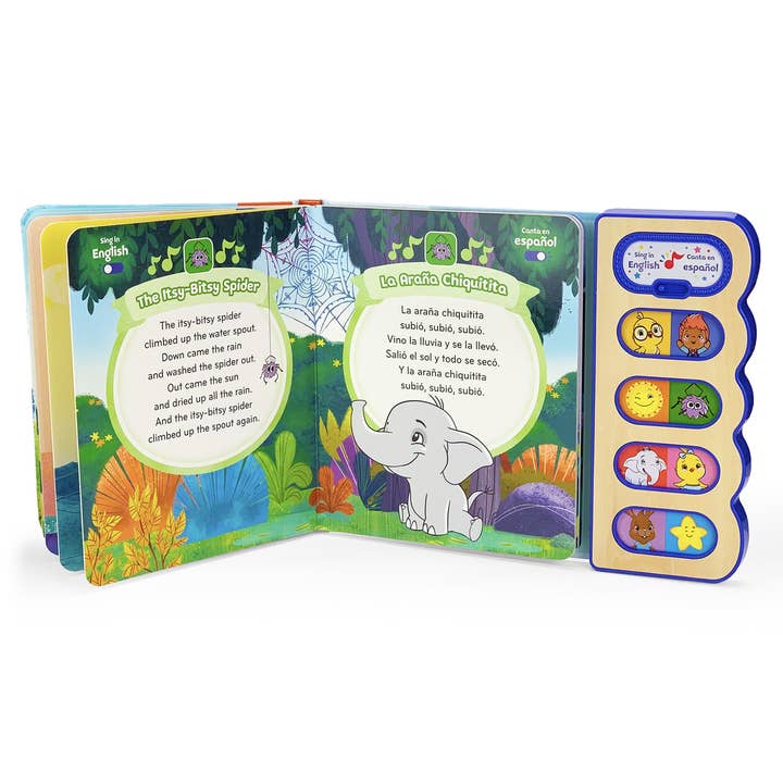Cottage Door Press - Wholesale Book - Kids - Canticos Happy! ¡Feliz! (Bilingual) Sound Book