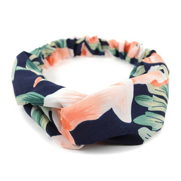 Selini New York - Wholesale Fashion Headband - Women's - 12pc Assorted Flower Print Headbands2